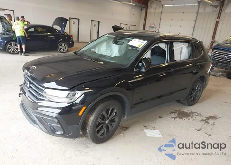 2022 Volkswagen Tiguan 2.0T Se z USA, uszkodzony, nr VIN 3VV2B7AX2NM143013